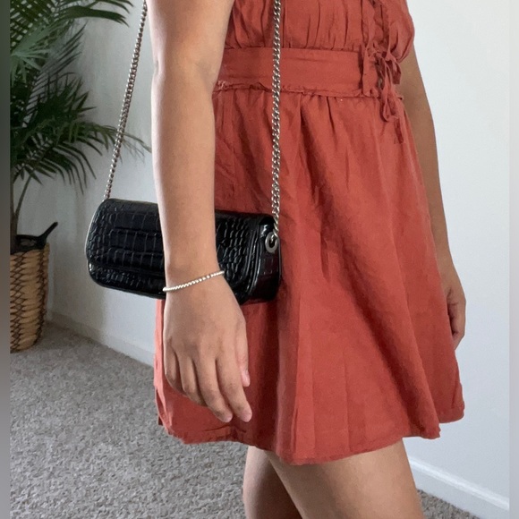 Handcrafted Genuine Crocodile leather purse shoulder bag / handbag - Picture 10 of 15